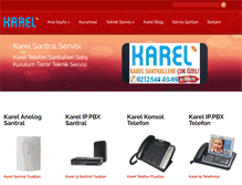 Tablet Screenshot of karelsantralservisii.com